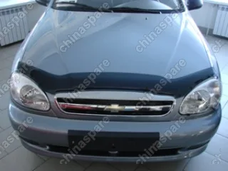 Дефлектор капота темный CHEVROLET LANOS 1998-2009,