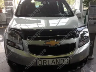 Дефлектор капота CHEVROLET ORLANDO 2011-2015 ( темный)
