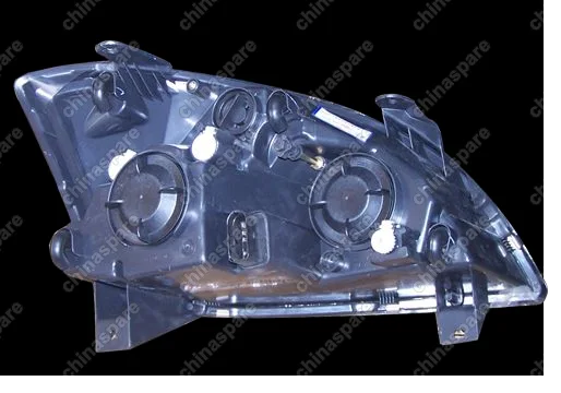 Фара передняя левая (белый поворотник с электрокорректором) Chery Fora