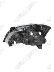 Фара передняя правая (белый поворотник, без электрокорректора) Chery Fora