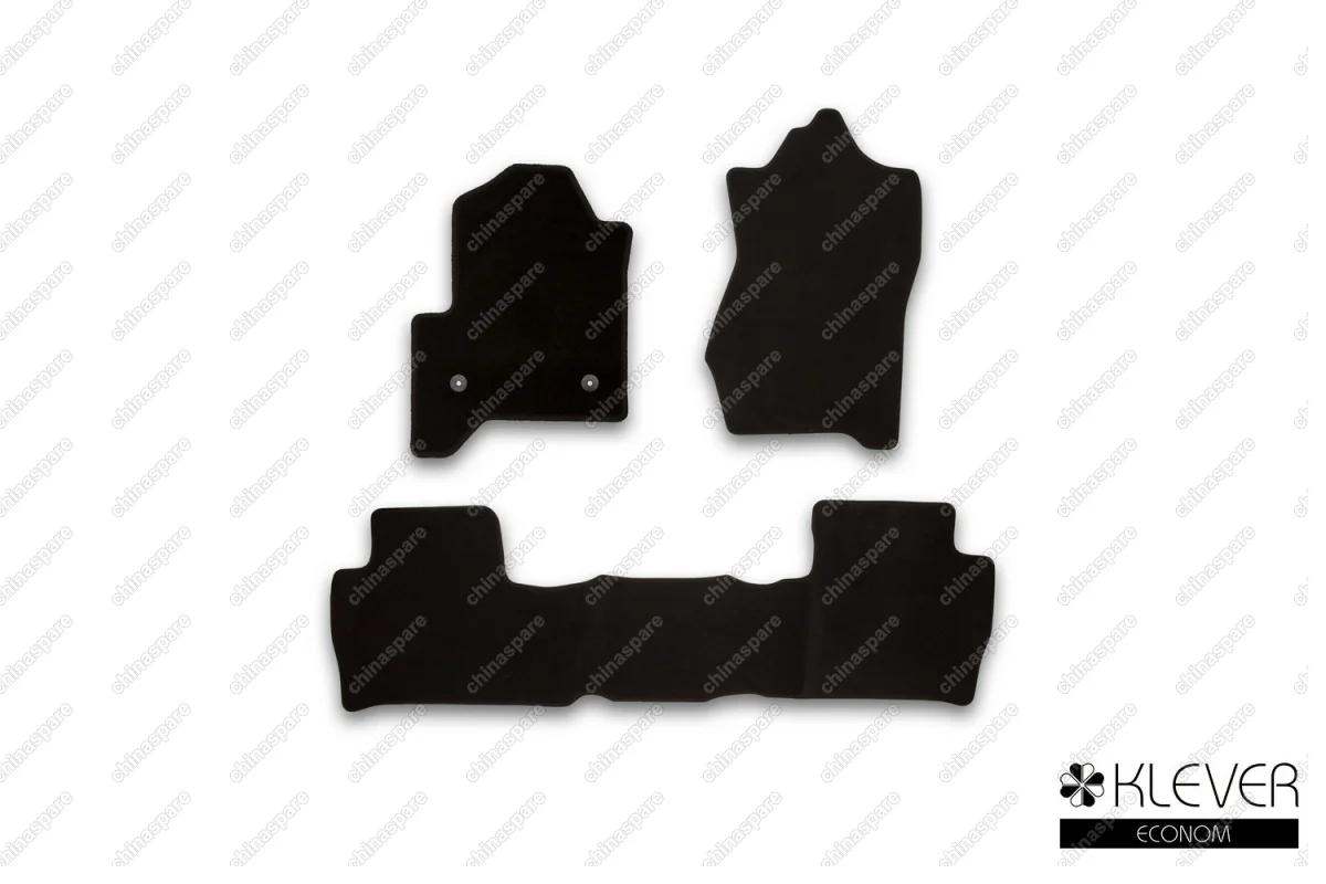 KLEVER01082301200k Коврики в салон Klever Econom CHEVROLET Tahoe, 2015->, кросс., 3 шт. (текстиль)