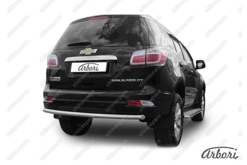 AFZDACHTB1213 Защита заднего бампера d57 Arbori нерж. сталь для CHEVROLET Trailblaizer 2012-2016