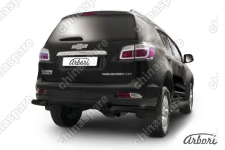 AFZDACHTB1215B Уголки d76 Arbori черн. для CHEVROLET Trailblaizer 2012-2016