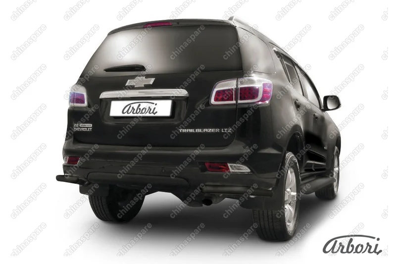 AFZDACHTB1217B Уголки d57 Arbori черн. для CHEVROLET Trailblaizer 2012-2016