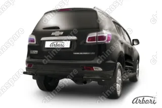 AFZDACHTB1217B Уголки d57 Arbori черн. для CHEVROLET Trailblaizer 2012-2016