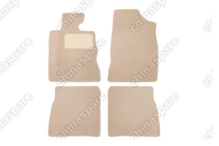 KLEVER04090422112kh Коврики в салон Klever Premium CHRYSLER PT Cruiser АКПП 2000-2009, хб., 4 шт. (текстиль, бежевые)