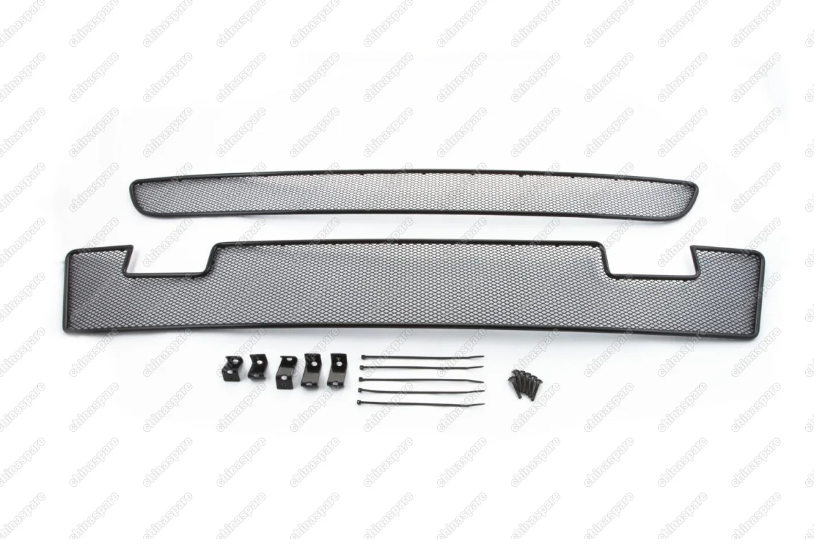 1110315101 Сетка на бампер внешняя для CITROEN Berlingo 2015->, 2 шт., черн., 10 мм