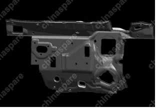 S125310029 Shock absorbing gasket upr - fr baffle Chery Kimo