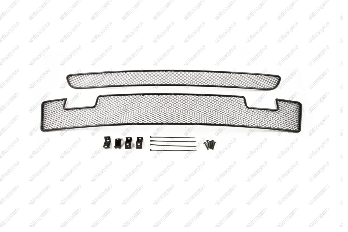 1110315151 Сетка на бампер внешняя для CITROEN Berlingo 2015->, 2 шт., черн., 15 мм