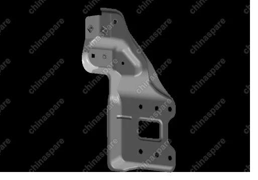 S128403570DY Панель кузова передняя (телевизор) левая Chery Kimo