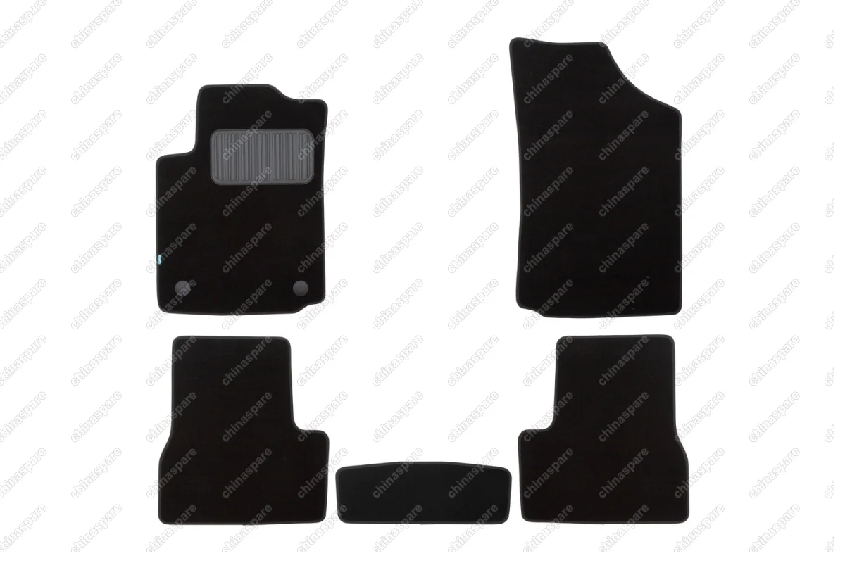 KLEVER03100122110kh Коврики в салон Klever Premium CITROEN C3 МК1 АКПП 2002-2008, хб., 5 шт. (текстиль)