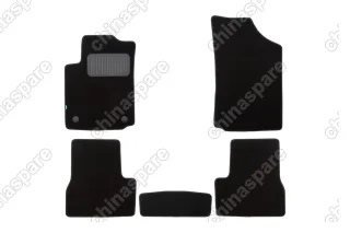 KLEVER03100122110kh Коврики в салон Klever Premium CITROEN C3 МК1 АКПП 2002-2008, хб., 5 шт. (текстиль)