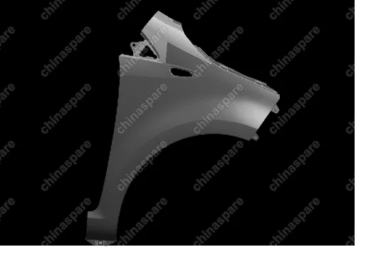 Крыло переднее правое Chery Kimo