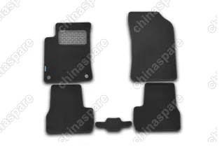 NLT101911110kh Коврики в салон CITROEN C3 2010->, хб., 5 шт. (текстиль)