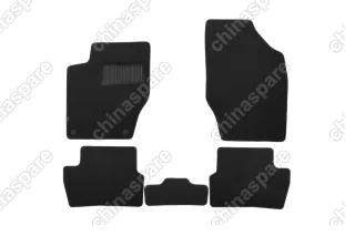 KLEVER03100222110kh Коврики в салон Klever Premium CITROEN C4 2004-2010, хб., 5 шт. (текстиль)