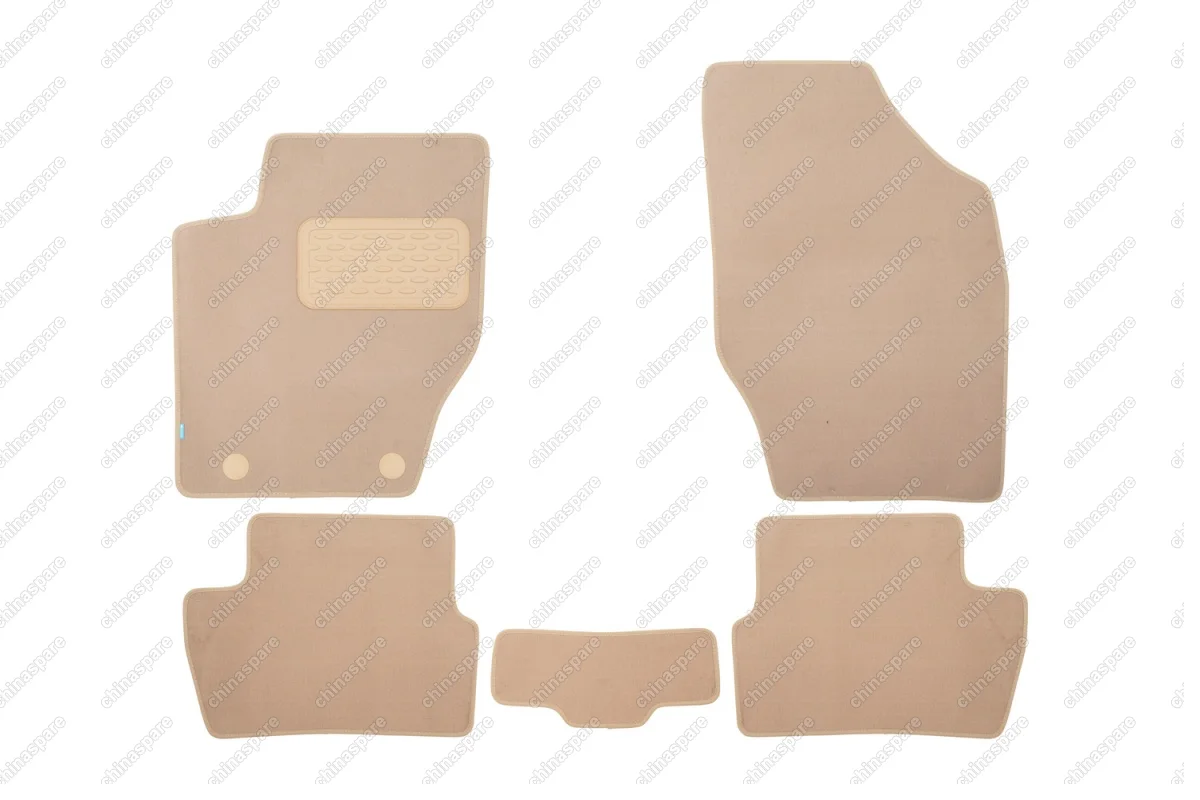 KLEVER04100222112kh Коврики в салон Klever Premium CITROEN C4 2004-2010, хб., 5 шт. (текстиль, бежевые)