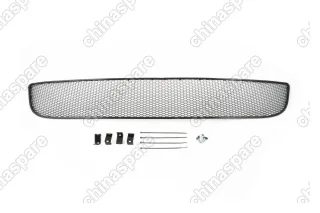 1110213201 Сетка на бампер внешняя для CITROEN C4 2013->, черн., 20 мм (сота), для автомобилей без переднего парктроника