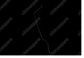 Трубка тормозная задняя правая Chery Kimo