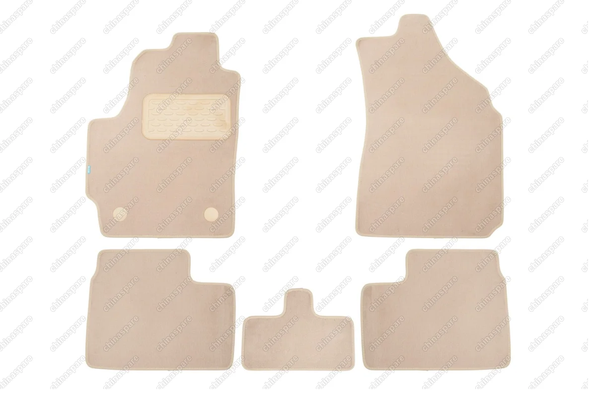 KLEVER04110422112kh Коврики в салон Klever Premium DAEWOO Matiz 1998-2006, хб., 5 шт. (текстиль, бежевые)