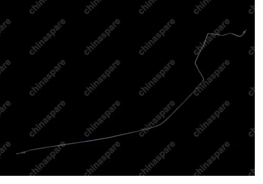 Трубка тормозная мет. Chery M11