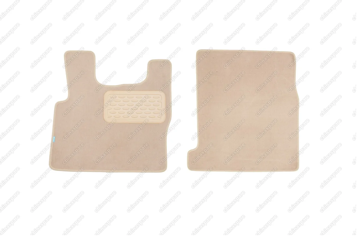 KLEVER04880122112kh Коврики в салон Klever Premium DAF FT XF 2011->, тягач., 2 шт. (текстиль, бежевые)