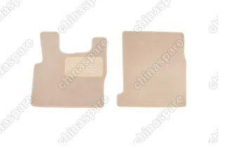 KLEVER04880122112kh Коврики в салон Klever Premium DAF FT XF 2011->, тягач., 2 шт. (текстиль, бежевые)