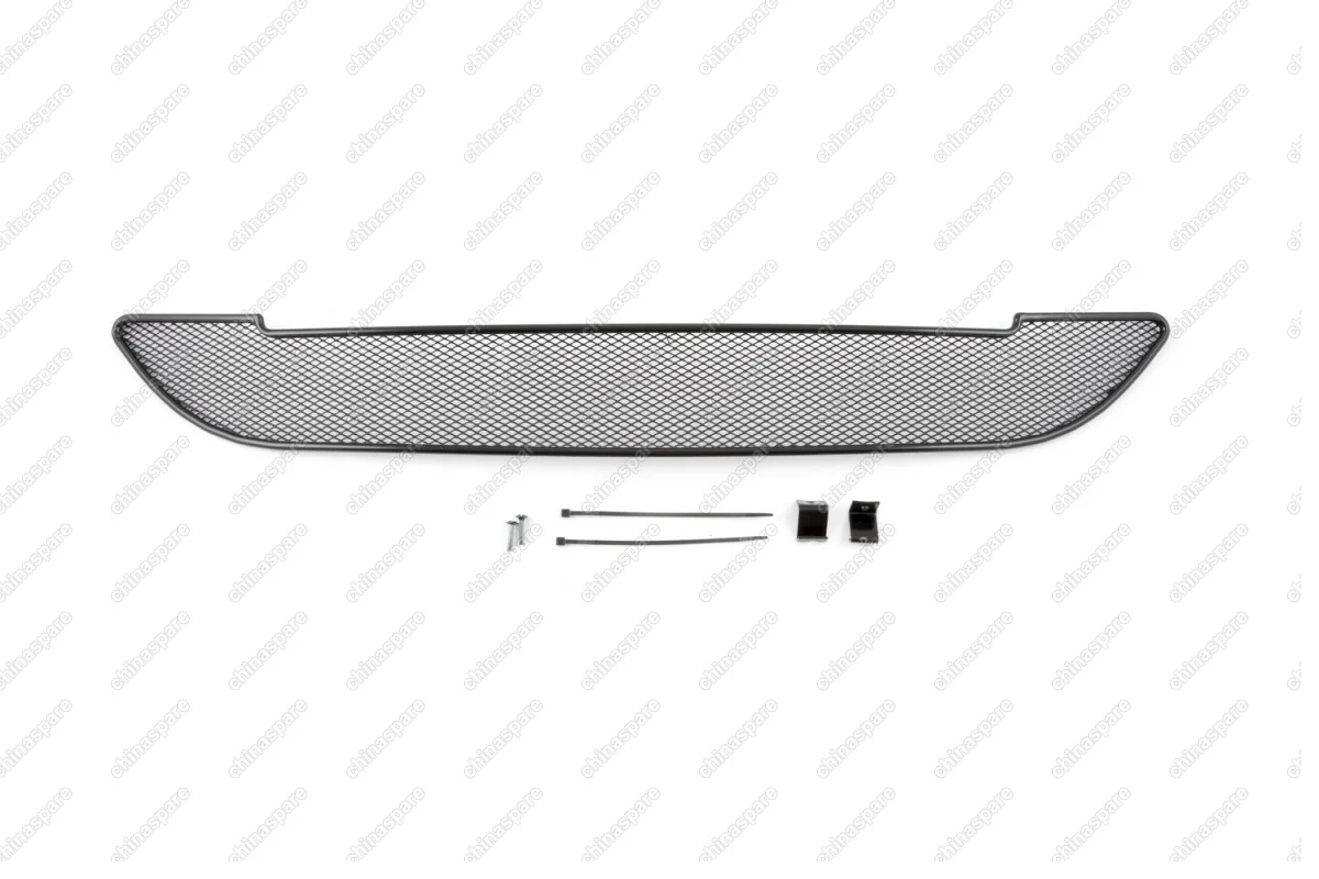 Сетка на бампер внешняя для DATSUN on-DO 2014->, черн., 10 мм