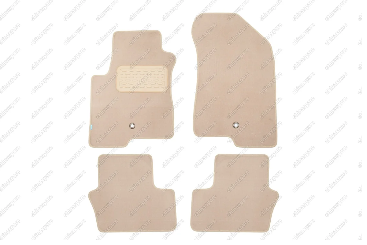 Коврики в салон Klever Premium DODGE Caliber АКПП 2006-2013, хб., 4 шт. (текстиль, бежевые)