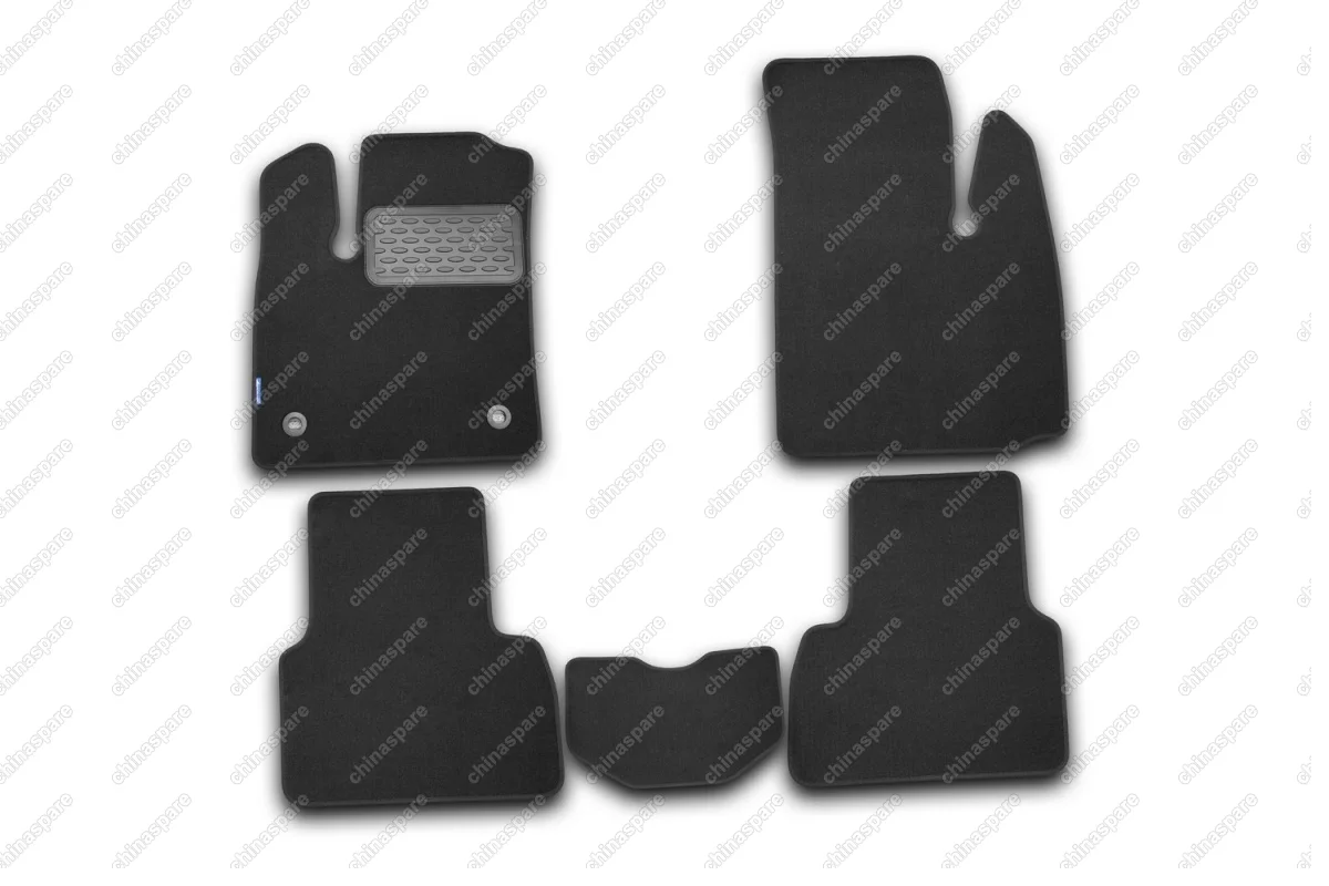 NLT150711110kh Коврики в салон FIAT Doblo Panorama 2001->, ун., 5 шт. (текстиль)