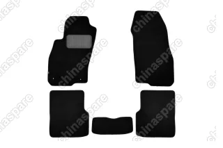 Коврики в салон Klever Standard FIAT Grande Punto 5D АКПП 2012->, хб., 4 шт. (текстиль)