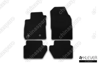 KVR01169101200k Коврики в салон Klever Econom FORD Ecosport 2014-2018, кросс., 4 шт. (текстиль)