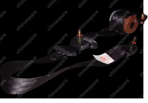 Ремень безопасности передний левый черный Chery QQ