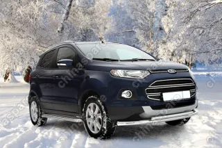 FECO485228 Защита переднего бампера труба d60/42 двойная,Ford EcoSport 2014-
