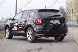 FEDG765035 Защита задняя уголки d60,Ford Edge 2014-, FEDG.76.5035
