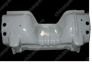 S115300510DY Reforcement panel - fr baffle damper lwr Chery QQ