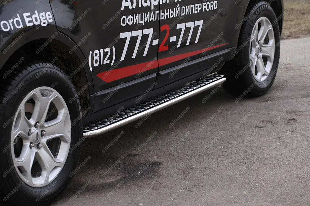 FEDG825029 Пороги с листом d42,Ford Edge 2014-, FEDG.82.5029