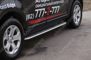 FEDG825029 Пороги с листом d42,Ford Edge 2014-, FEDG.82.5029