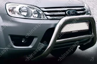 FESC560737 Решетка передняя мини d 76 низкая с перемычкой "Ford Escape" 2008-, FESC.56.0737