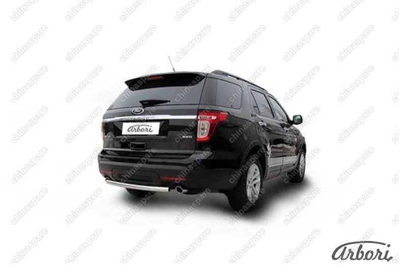 AFZDAFEX09 Защита заднего бампера d57 Arbori нерж. сталь для Ford EXPLORER 2012-2015