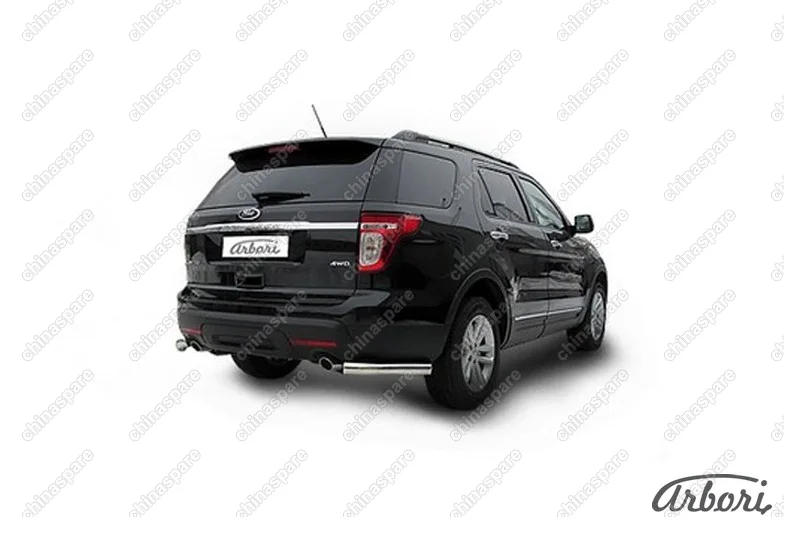 AFZDAFEX10 Уголки d76 Arbori нерж. сталь для Ford EXPLORER 2012-2015