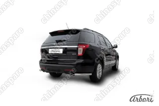 AFZDAFEX11 Уголки d57 Arbori нерж. сталь для Ford EXPLORER 2012-2015