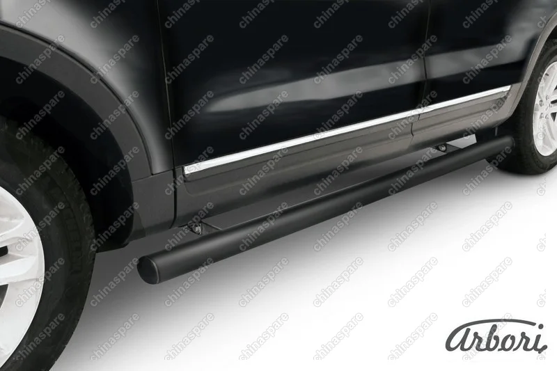 AFZDAFEX06B Защита порогов d76 труба  Arbori черн. для Ford EXPLORER 2012-2015