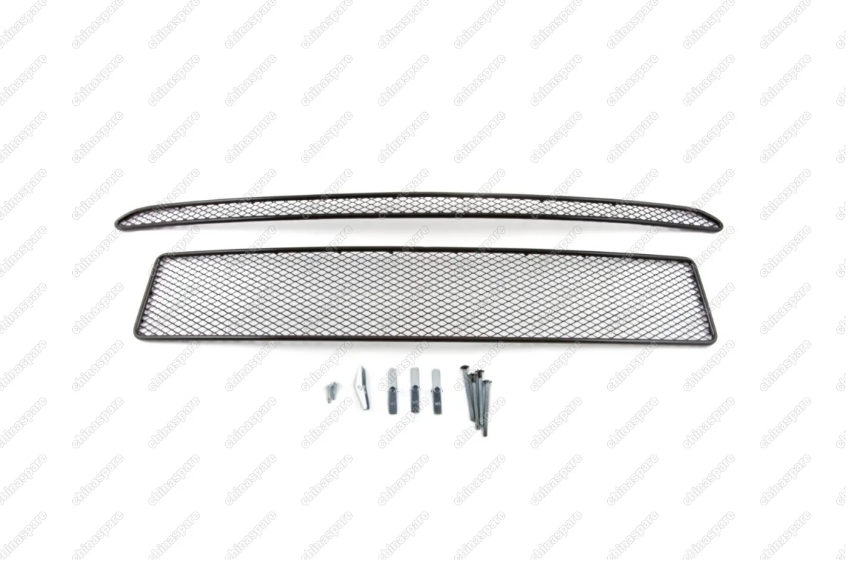 1171312151 Сетка на бампер внешняя для FORD Explorer 2012-2015, 2 шт., черн., 15 мм