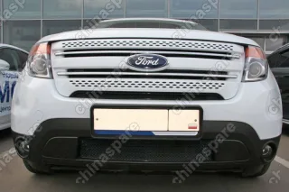 1171312151 Сетка на бампер внешняя для FORD Explorer 2012-2015, 2 шт., черн., 15 мм