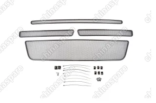 1171515101 Сетка на бампер внешняя для FORD Explorer 2015-2018, 4 шт., черн., 10 мм, для автомобилей с камерой