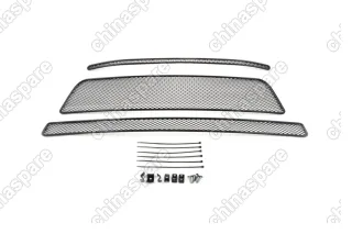 1171615151 Сетка на бампер внешняя для FORD Explorer 2015-2018, 3 шт., черн., 15 мм, для автомобилей без камеры