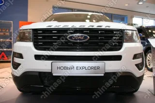 1171615151 Сетка на бампер внешняя для FORD Explorer 2015-2018, 3 шт., черн., 15 мм, для автомобилей без камеры