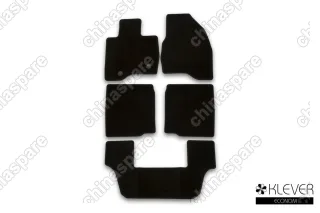 KLEVER011670101200k Коврики в салон Klever Econom FORD Explorer, 2016-2018, кросс., 5 шт. (текстиль)