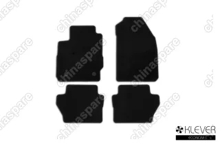 KLEVER01166701200k Коврики в салон Klever Econom FORD Fiesta 2015->, хб., сед., 4 шт. (текстиль)