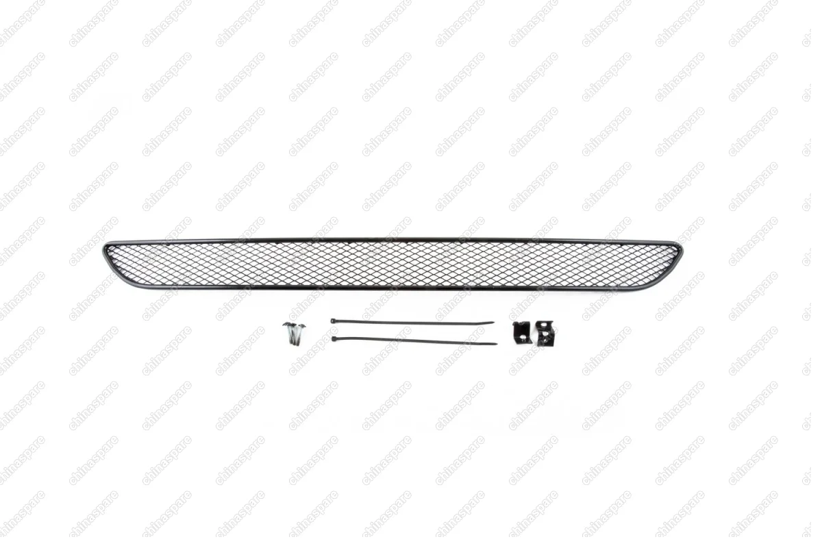 1171115151 Сетка на бампер внешняя для FORD Fiesta 2015->, черн., 15 мм